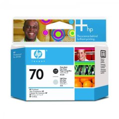 HP 70 (C9407A) - tlačová hlava, light gray (svetlo sivá)