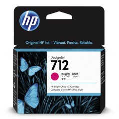 Farba do tlačiarne HP 712 (3ED68A) - cartridge, magenta (purpurová)