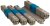 MultiPack Toner OKI C510 (C510-BK, C510-C, C510-M, C510-Y) - TonerPartner PREMIUM, black + color (čierny + farebný)