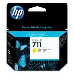 Farba do tlačiarne HP 711 (CZ132A) - cartridge, yellow (žltá)