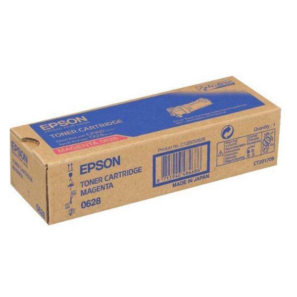 Toner Epson C13S050628, magenta (purpurový)