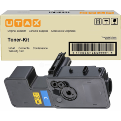 Toner Utax 1T02R7CUT0, cyan (azúrový)