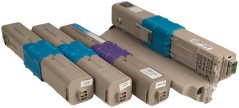 MultiPack Toner OKI C301 (C301-BK, C301-C, C301-M, C301-Y) - TonerPartner PREMIUM, black + color (čierny + farebný)